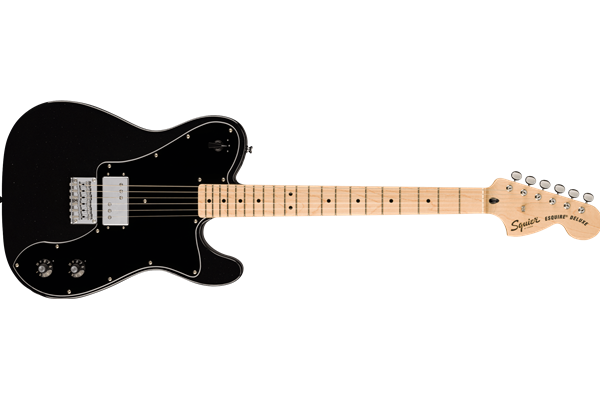 Paranormal Esquire® Deluxe, Maple Fingerboard, Black Pickguard, Metallic Black