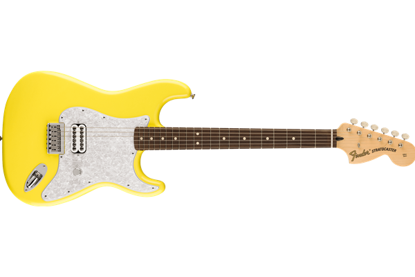 Tom DeLonge Stratocaster®, Rosewood Fingerboard, Graffiti Yellow