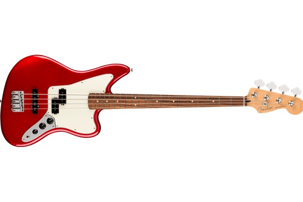 Player Jaguar® Bass, Pau Ferro Fingerboard, Candy Apple Red