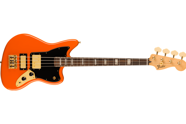 Limited Edition Mike Kerr Jaguar® Bass, Rosewood Fingerboard, Tiger's Blood Orange