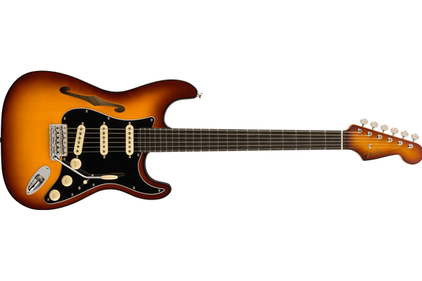 Limited Edition Suona Stratocaster® Thinline, Ebony Fingerboard, Violin Burst