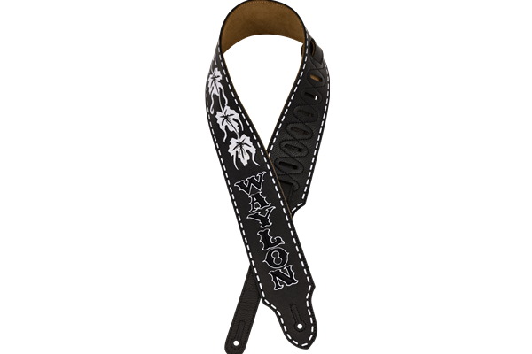 Waylon Jennings Signature Strap, Black