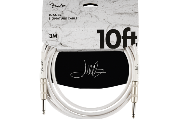 Juanes 10' Instrument Cable, Luna White