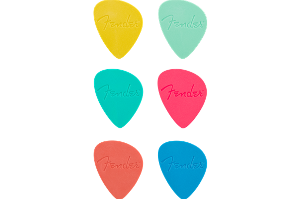 Offset Picks, Multi-Color (6)