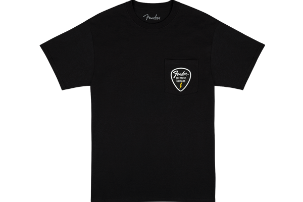 Fender® Pick Patch Pocket Tee, Black,  S