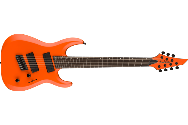 Pro Plus Series DK Modern HT7 MS, Ebony Fingerboard, Satin Orange Crush