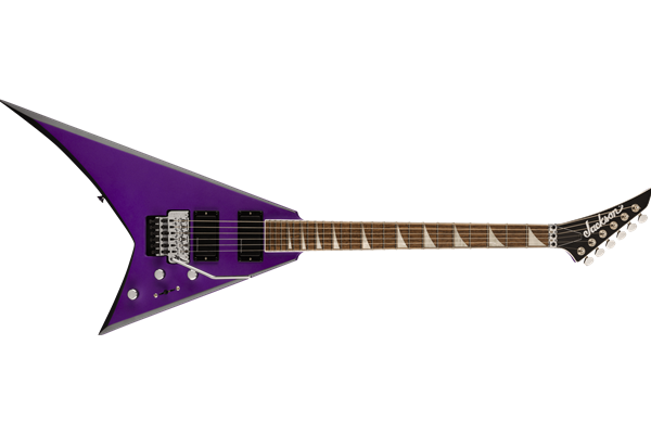 X Series Rhoads RRX24, Laurel Fingerboard, Purple Metallic with Black Bevels