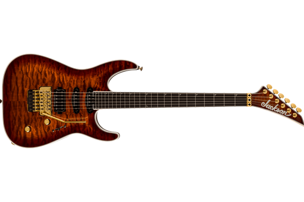 Pro Plus Series Soloist™ SLA3Q, Ebony Fingerboard, Amber Tiger Eye