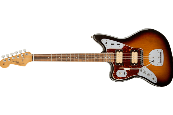 Kurt Cobain Jaguar® Left-Handed, Rosewood Fingerboard, 3-Color Sunburst