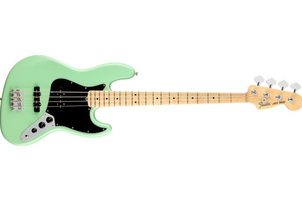 American Performer Jazz Bass®, Maple Fingerboard, Satin Surf Green