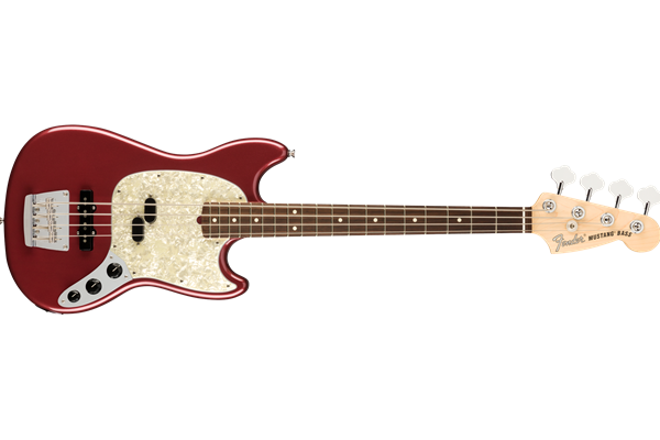 American Performer Mustang Bass®, Rosewood Fingerboard, Aubergine