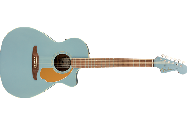 Newporter Player, Walnut Fingerboard, Ice Blue Satin