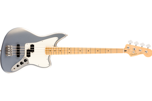 Player Jaguar® Bass, Maple Fingerboard, Silver