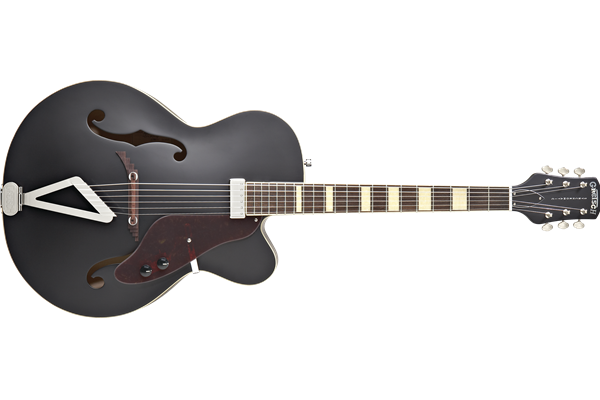 G100BKCE Synchromatic™ Archtop Cutaway Electric, Rosewood Fingerboard, Flat Black