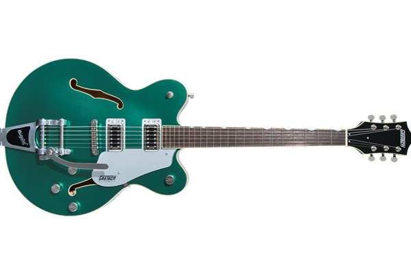 G5622T Electromatic® Center Block Double-Cut with Bigsby®, Laurel Fingerboard, Georgia Green