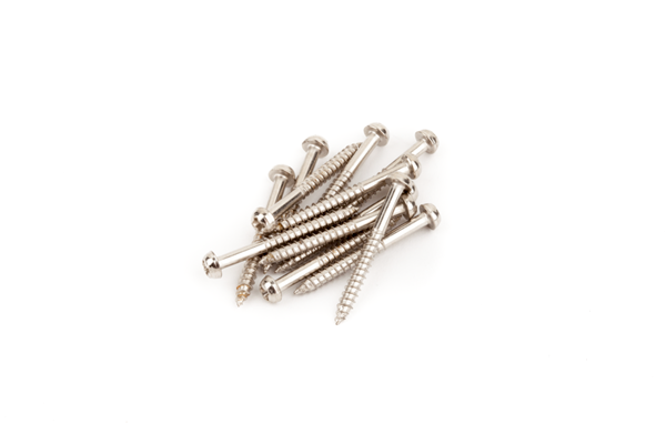 Pure Vintage Jazzmaster®/Telecaster® Pickup Mounting Screws, Nickel (12)