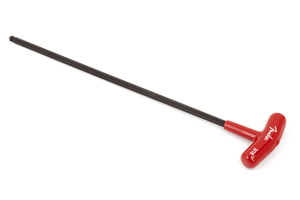 Truss Rod Adjustment Wrench, "T-Style", 3/16", Red