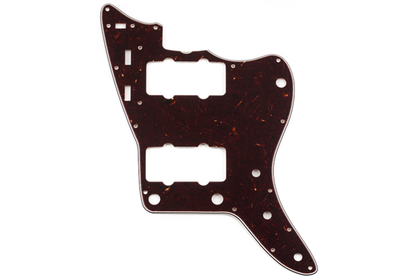 Pure Vintage Pickguard, '65 Jazzmaster®, 13-Hole Mount, Brown Shell, 3-Ply