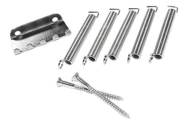 Pure Vintage Stratocaster® Tremolo Spring/Claw Kit, Nickel