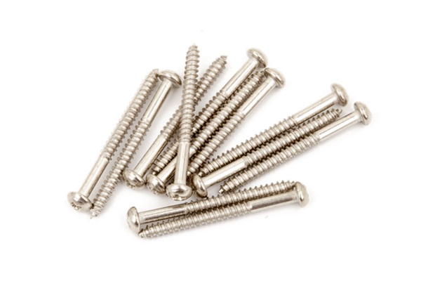 Pure Vintage Bass Pickup Mounting Screws, 4 x 1 1/4", (12)