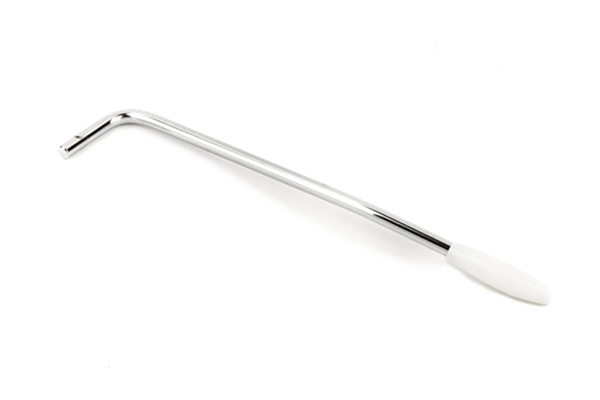 '65 Mustang™ Tremolo Arm, White Tip, Chrome