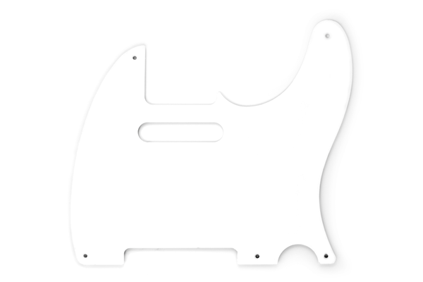 White, 1-Ply, 5-Hole Mount SS