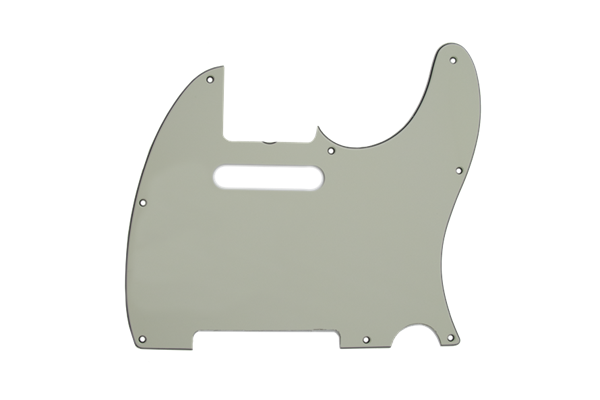 Pickguard, Telecaster®, 8-Hole (Vintage-Style Pickup Mount), Mint Green, 3-Ply