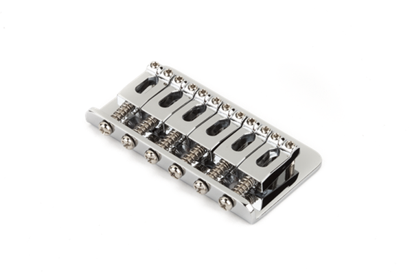 Hardtail Strat® Bridge Assembly (Import Models), Chrome