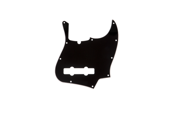 Pickguard, 5-String Jazz Bass®, 10-Hole Mount, Black, 3-Ply