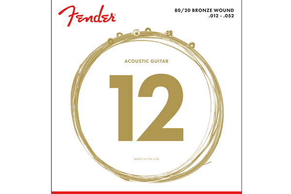 80/20 Bronze Acoustic Strings, Ball End, 70L .012-.052 Gauges, (6)