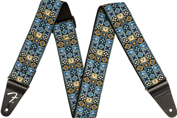 Festival Strap, Blue Mosaic, 2"