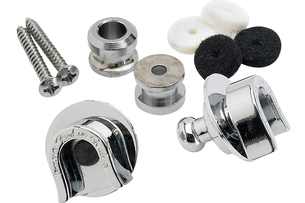 Fender® Security Strap Locks, Chrome