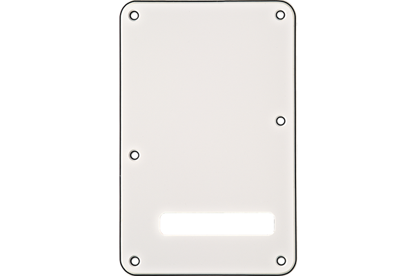 Backplate, Stratocaster®, White (W/B/W), 3-Ply