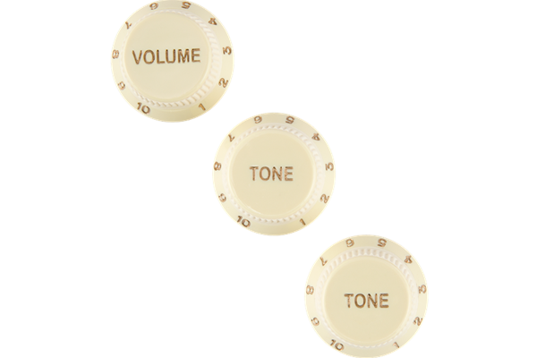 Stratocaster® Soft Touch Knobs, Aged White