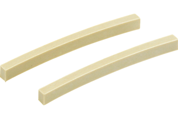 Melamine Stratocaster®/Telecaster® String Nut Blanks (2)