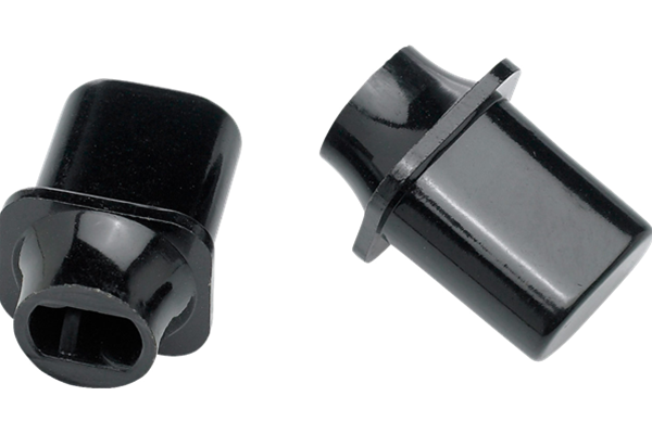 Pure Vintage Telecaster® "Top-Hat" Switch Tips, Black (2)