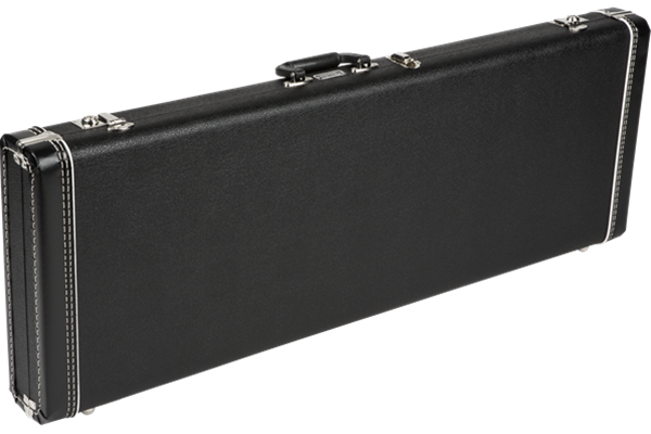 G&G Standard Strat®/Tele® Hardshell Case, Black with Black Acrylic Interior