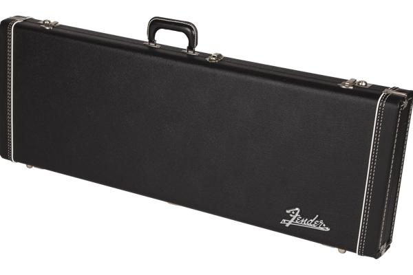 G&G Deluxe Jaguar®/Jazzmaster®/Toronado®/Jagmaster® Hardshell Case, Black with Plush Interior