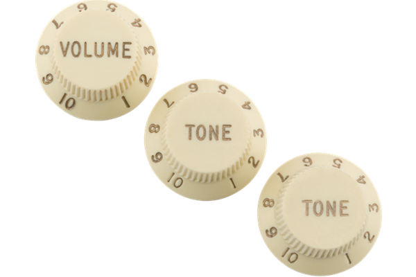 Road Worn® Strat® Knobs Aged White