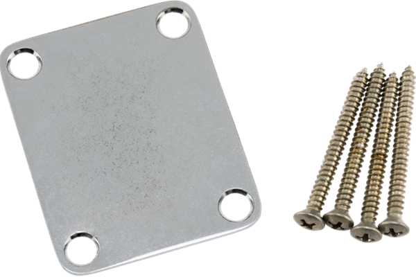 Road Worn® Guitar Neck Plate, w/Hardware