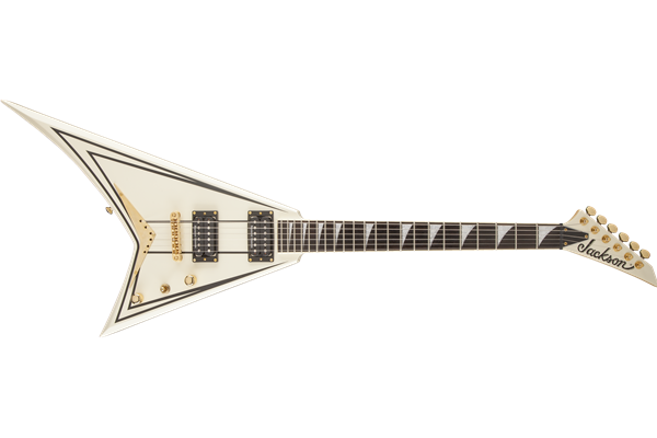 Pro Series Rhoads RRT-3, Ebony Fingerboard, Ivory with Black Pinstripes