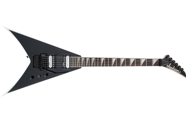 JS Series King V™ JS32, Amaranth Fingerboard, Black with White Bevels