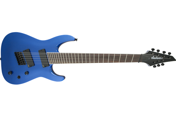 X Series Soloist™ Arch Top SLAT7 MS, Laurel Fingerboard, Multi-Scale, Metallic Blue