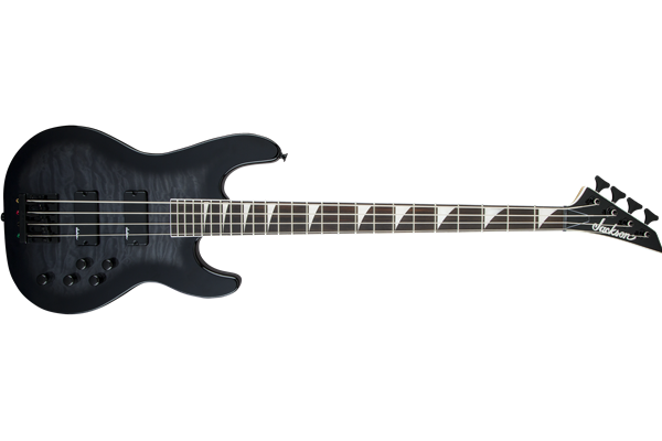 JS Series Concert™ Bass JS3Q, Amaranth Fingerboard, Transparent Black Burst