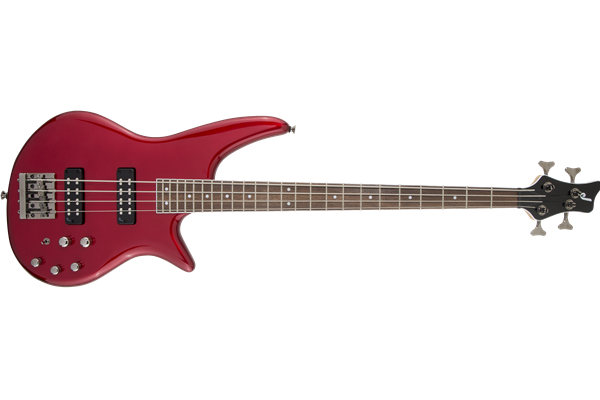 JS Series Spectra Bass JS3, Laurel Fingerboard, Metallic Red