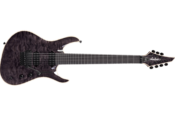 USA Signature Chris Broderick Soloist™ 7, Ebony Fingerboard, Transparent Black