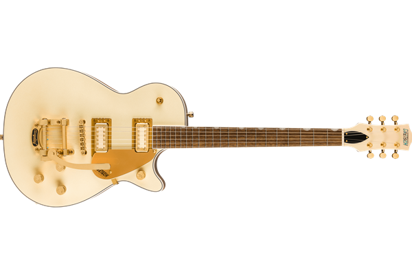 Electromatic® Pristine LTD Jet™ Single-Cut with Bigsby®, Laurel Fingerboard, White Gold