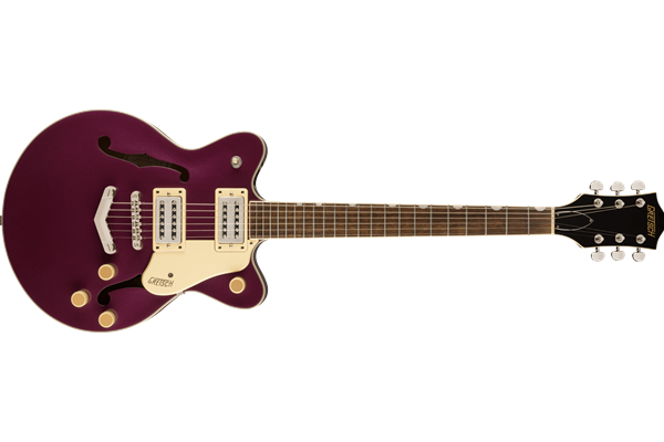 G2655 Streamliner™ Center Block Jr. Double-Cut with V-Stoptail, Laurel Fingerboard, Burnt Orchid