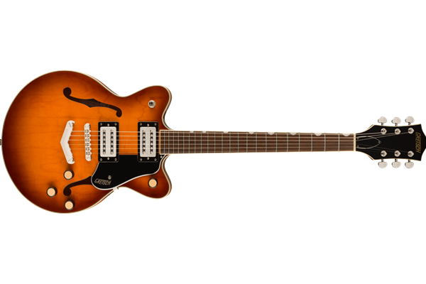 G2655 Streamliner™ Center Block Jr. Double-Cut with V-Stoptail, Laurel Fingerboard, Abbey Ale