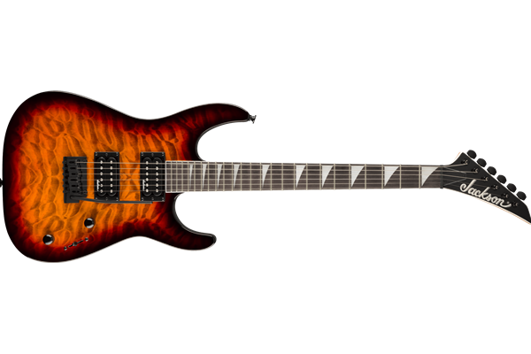 JS Series Dinky® JS20 DKQ 2PT, Amaranth Fingerboard, Transparent Tobacco Burst